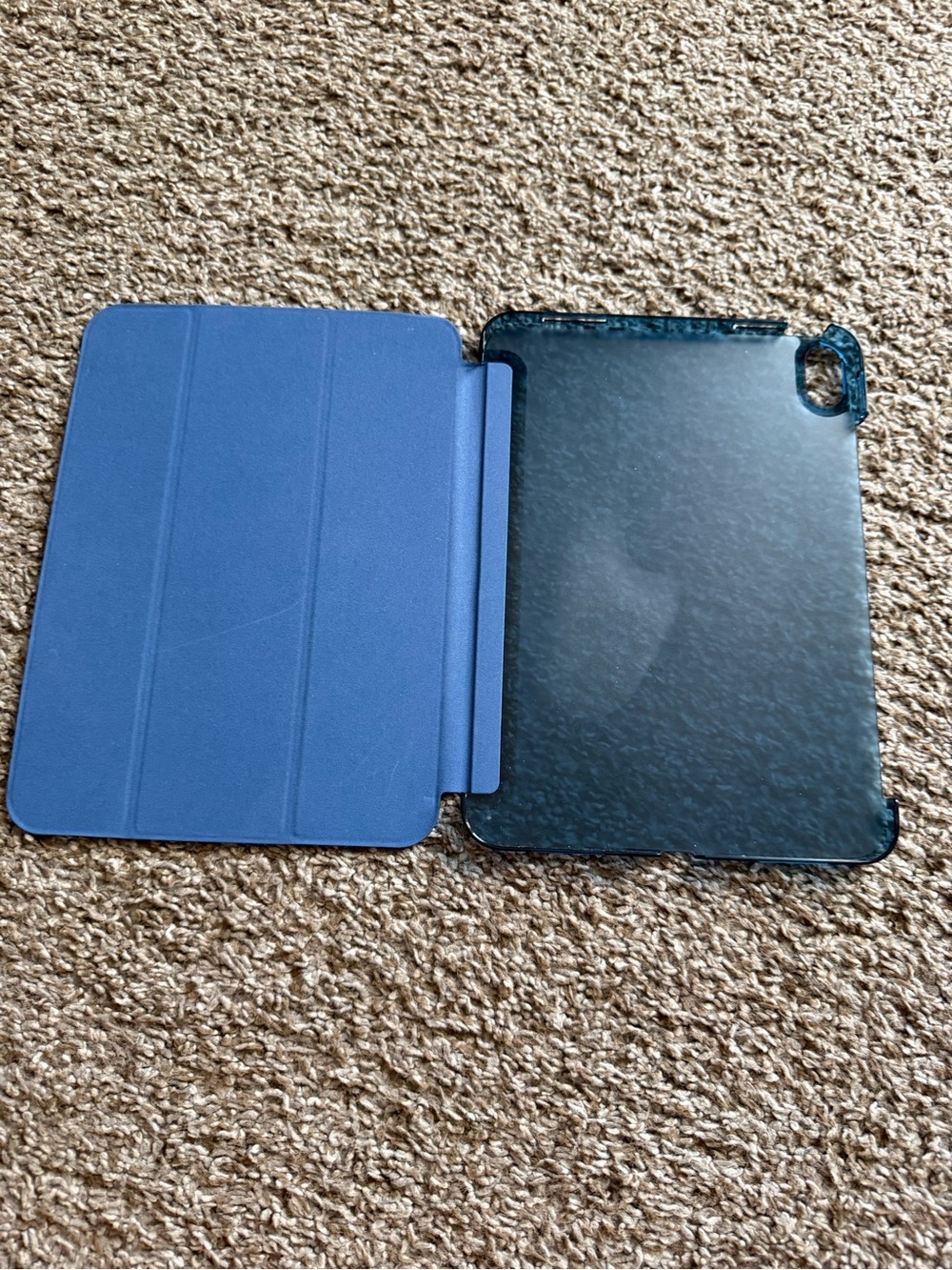 Blue Tablet Folio Case with Smart Cover